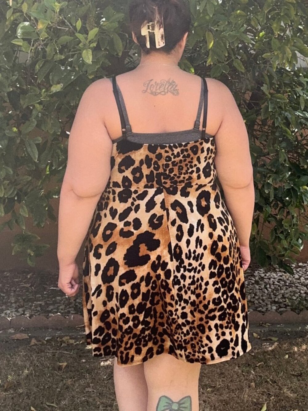 Forever 21 Cheetah Dress 2X - Picture 2 of 2